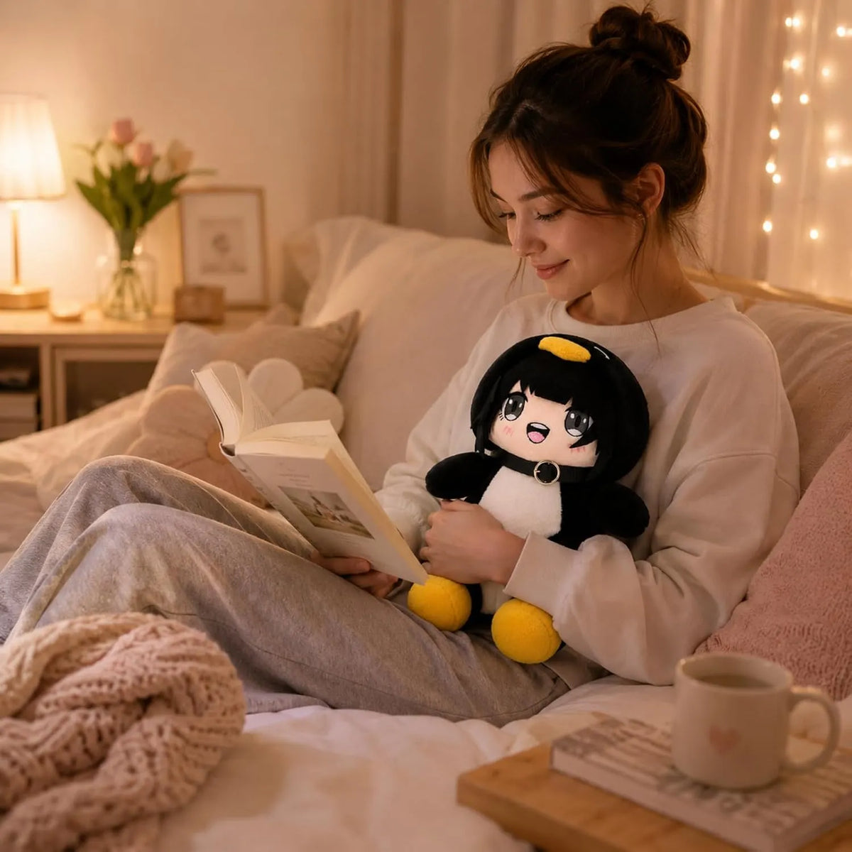 Penguin Plush Pillow