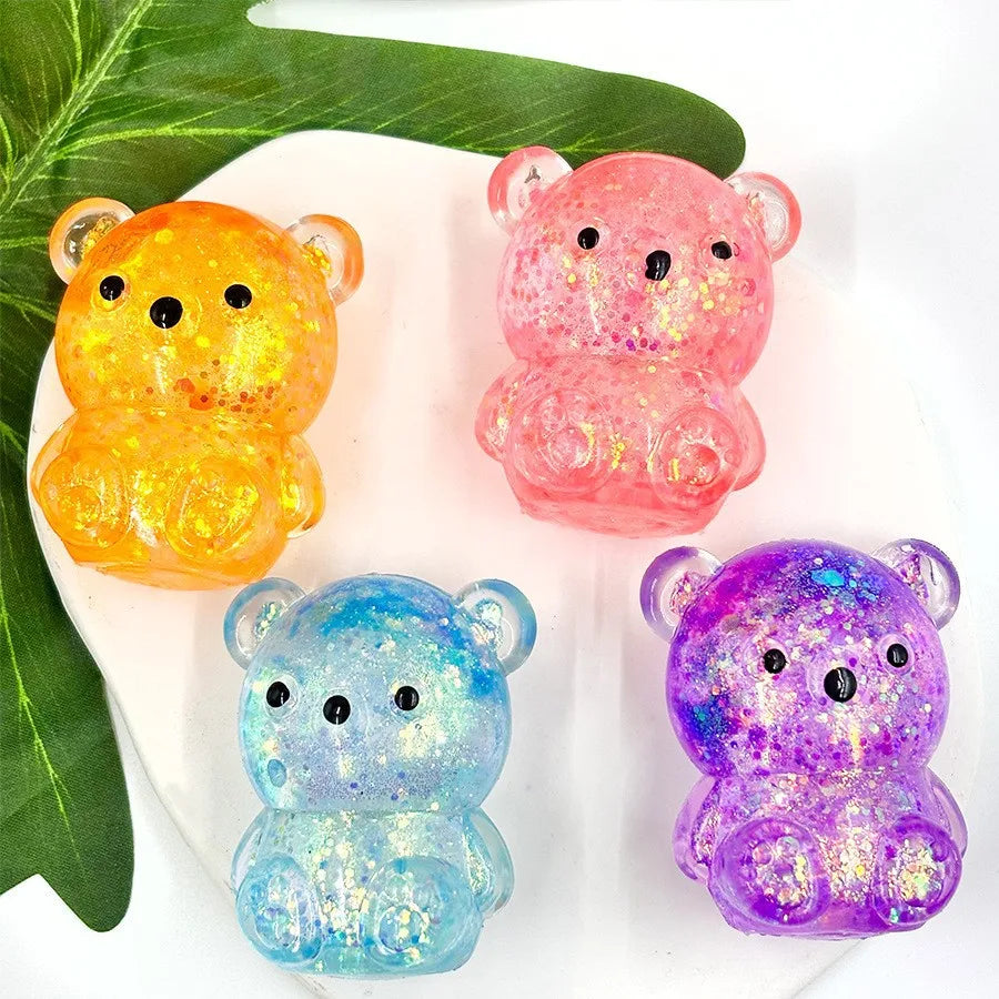 Gold Little Bear Squishy
