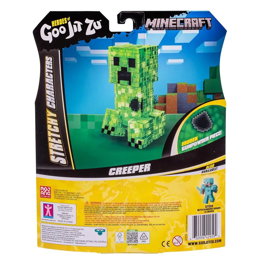 Minecraft Stretchy Characters Creeper Sensory Toys