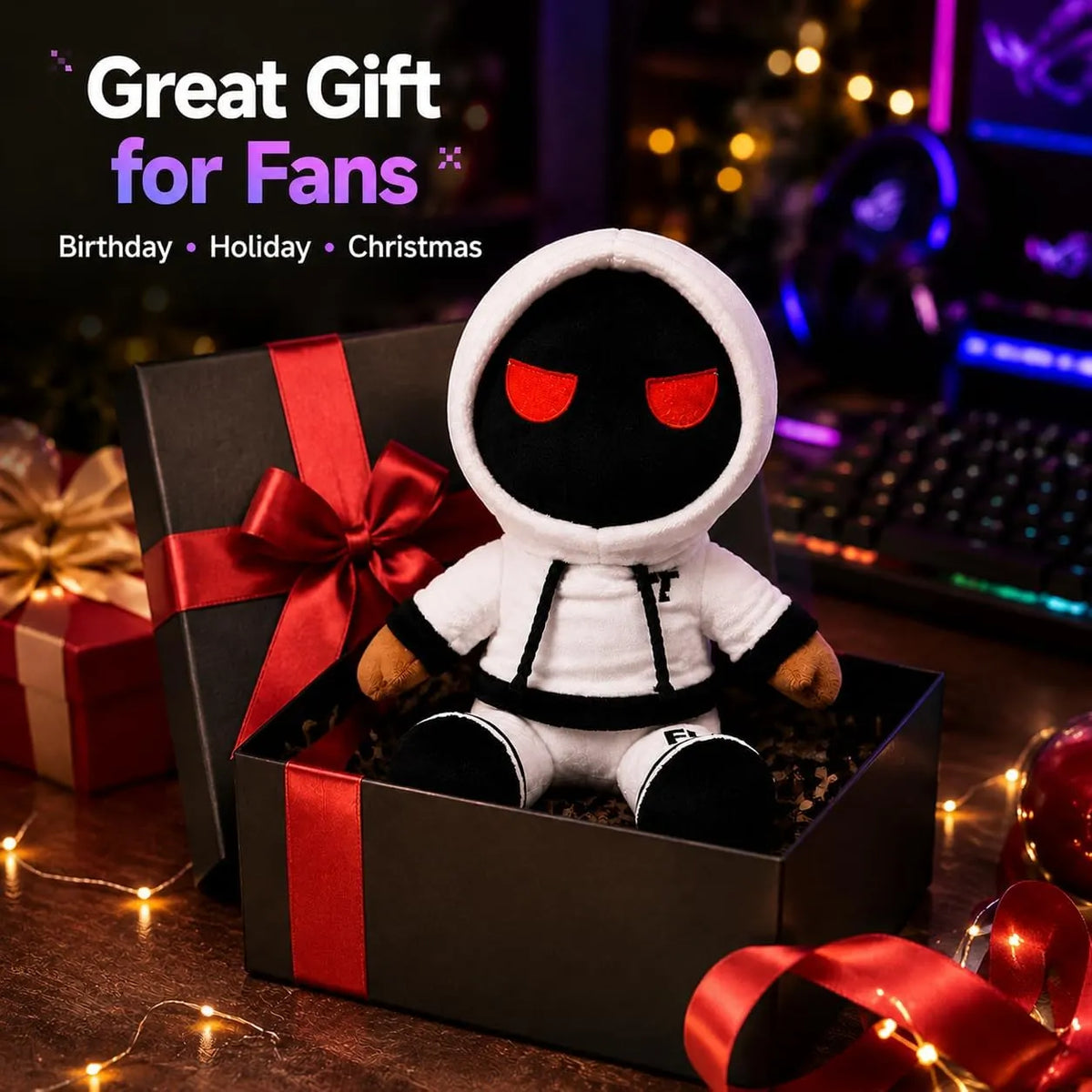 Hoodie Character Plush