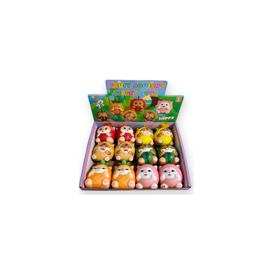 BOP MORE refined product image | Holiday Fruit & Butter Stick Squishy