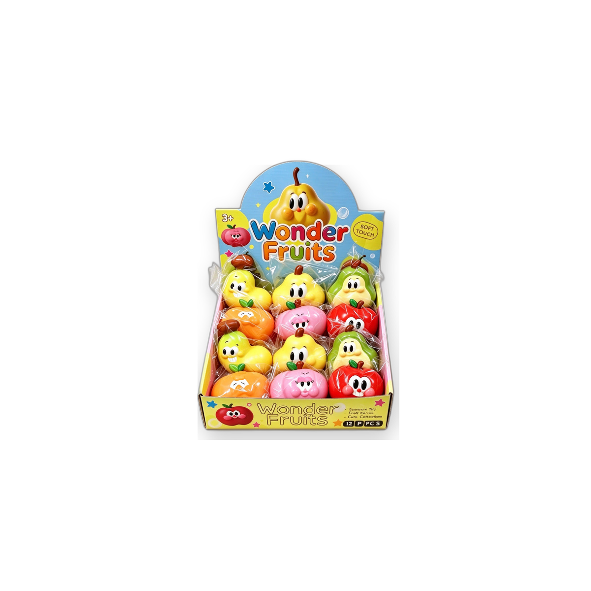 BOP MORE refined product image | Holiday Fruit & Butter Stick Squishy