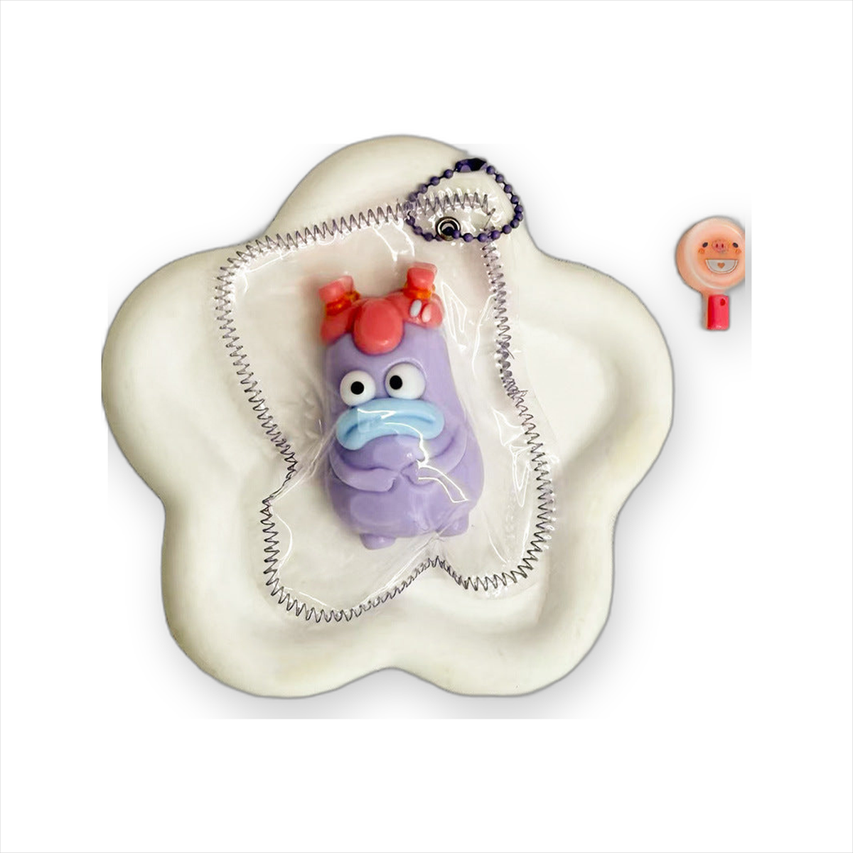 Mini Character Slow-Rise Squishy Keychain - HD tight refined variant image 5