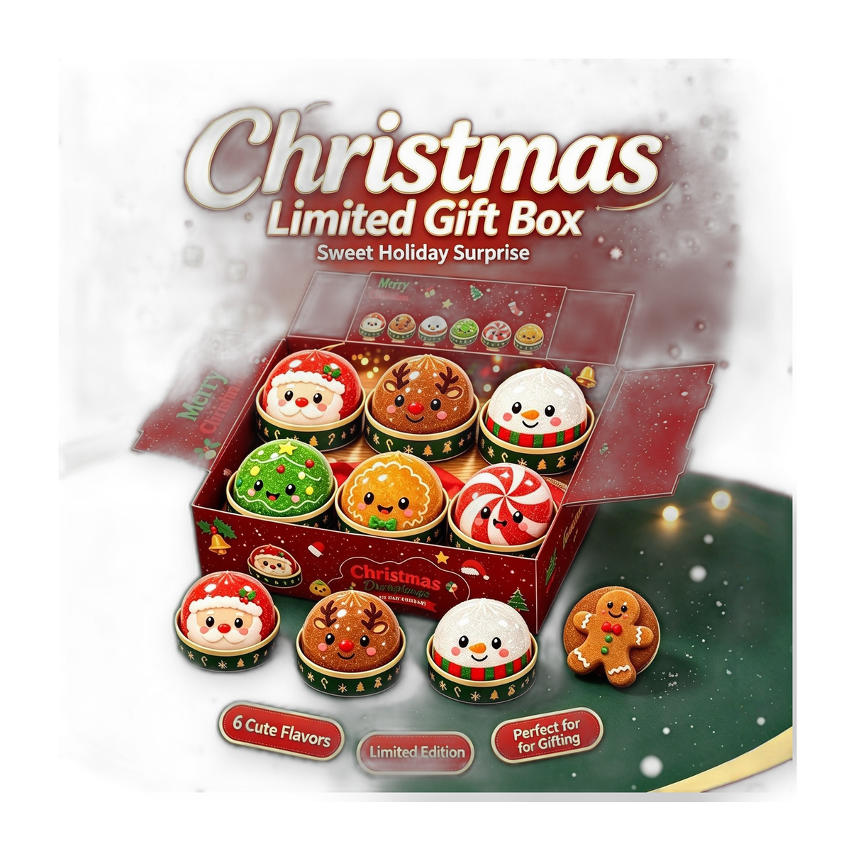BOP MORE refined product image | Christmas Squishy Toy Set