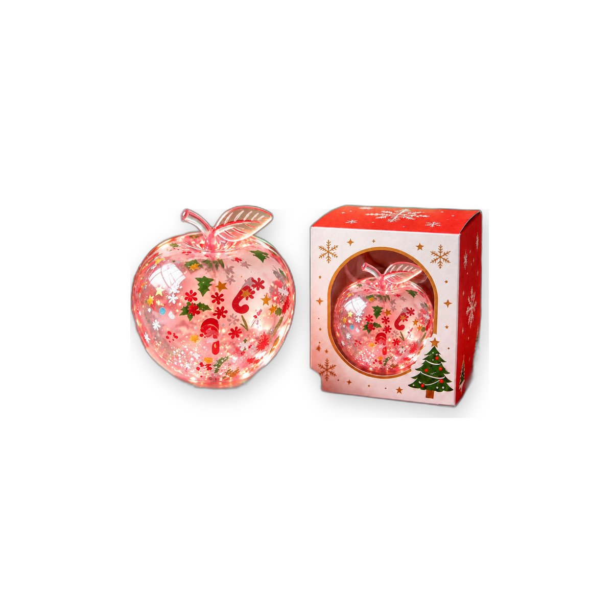 BOP MORE refined product image | Christmas Apple Squishy Collection