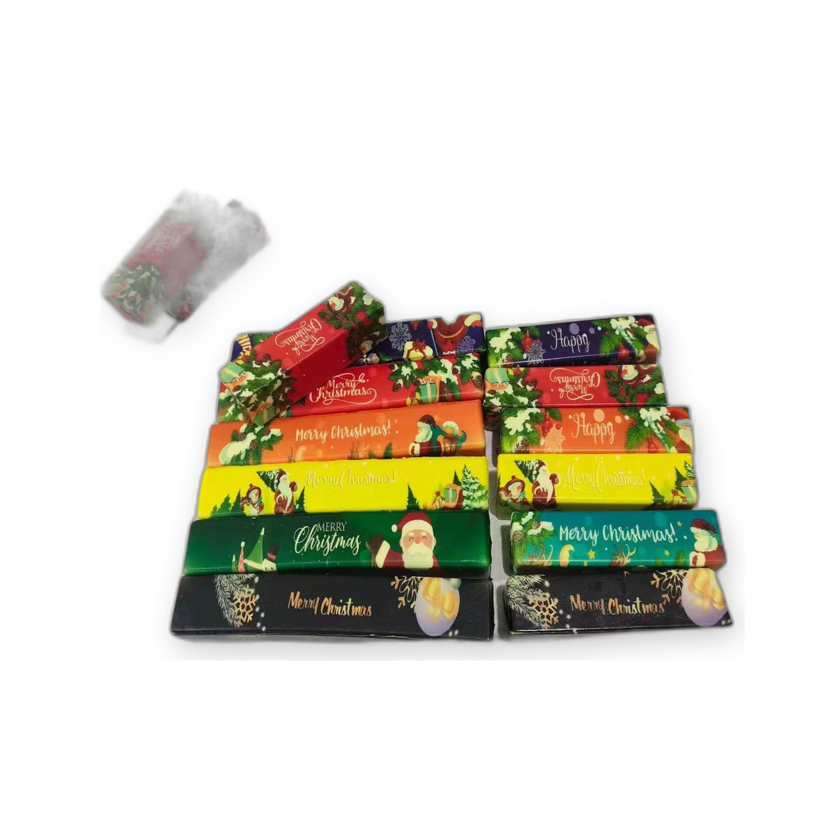 BOP MORE refined product image | Holiday Fruit & Butter Stick Squishy