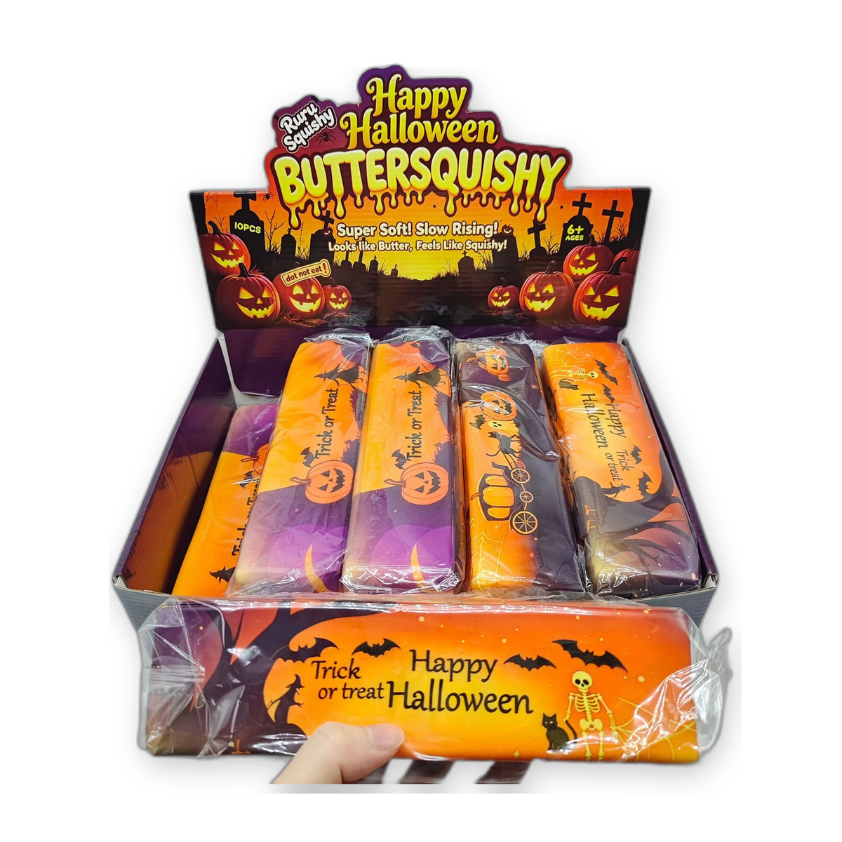 BOP MORE refined product image | Halloween Butter Stick Squishy Collection