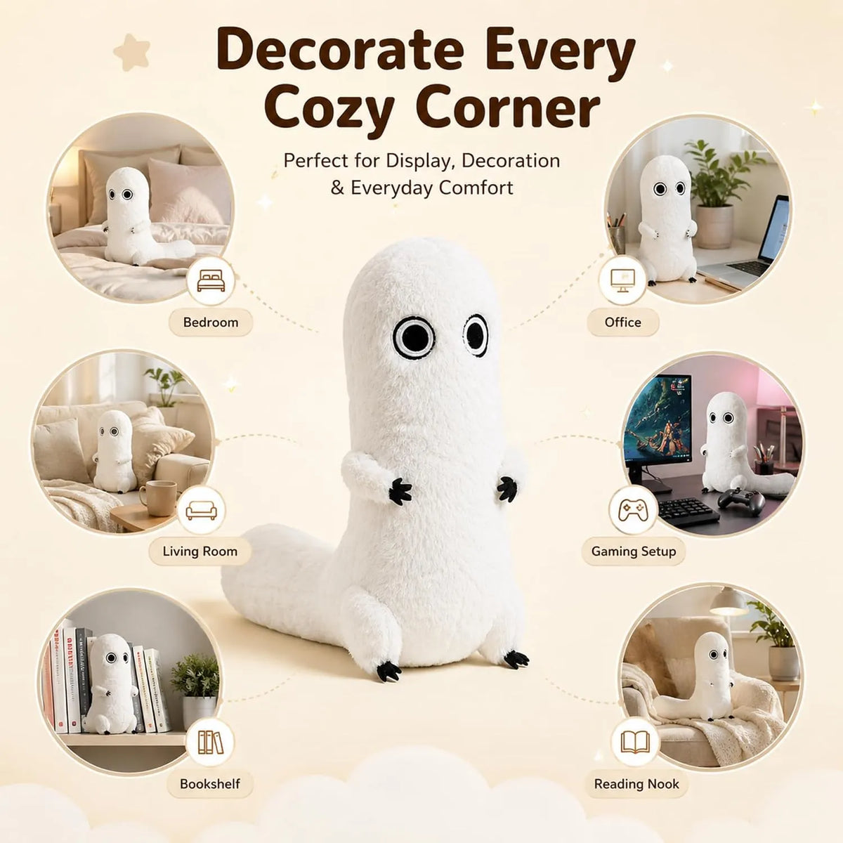 Poseable Brush Buddy Plush