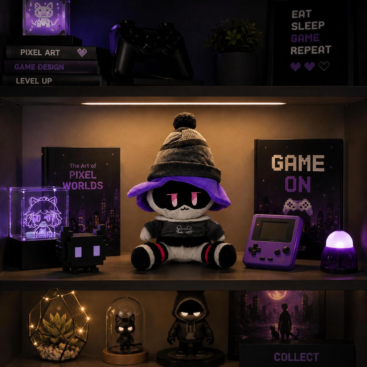 Purple Horror-Style Plush