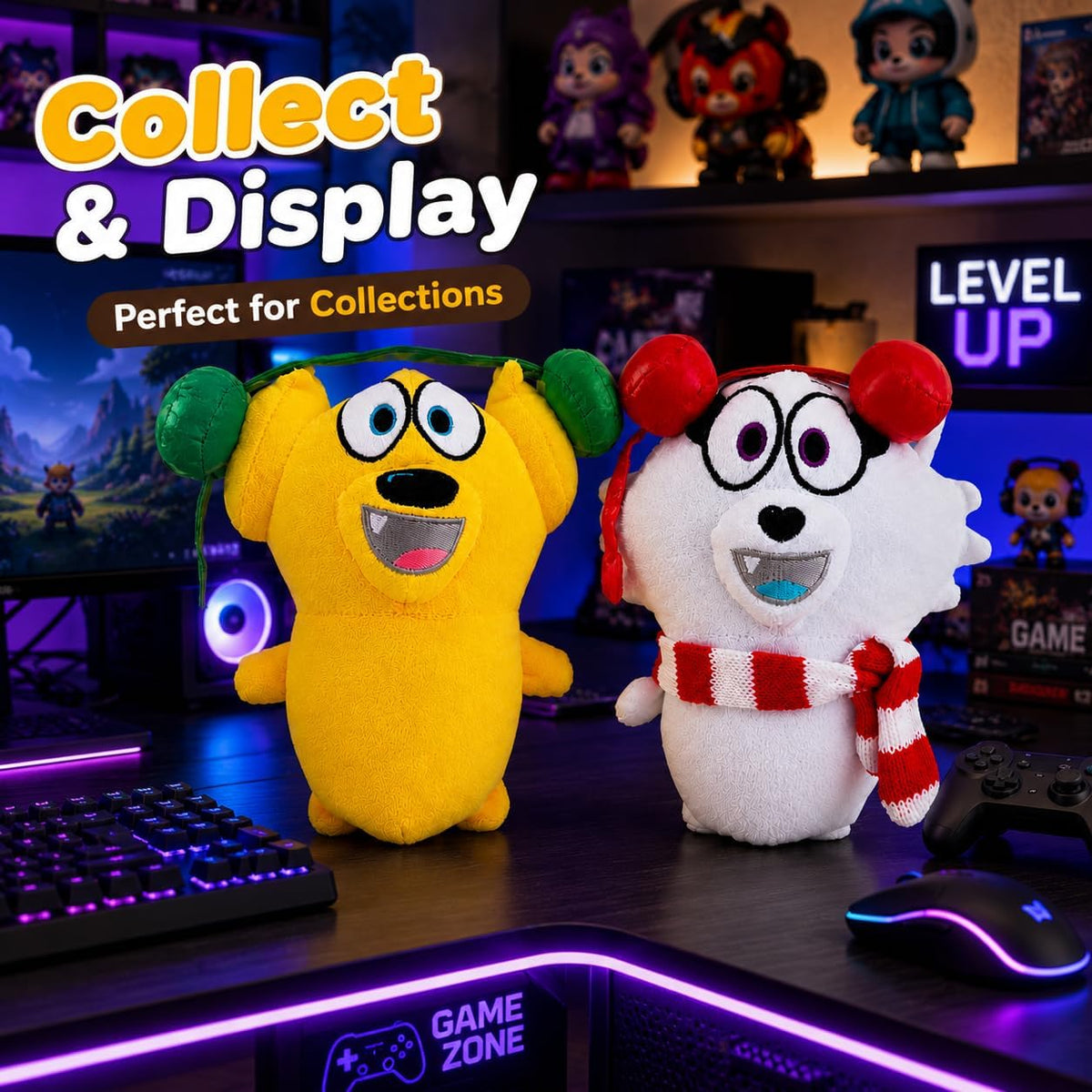 Plush Character Duo 2 Pack
