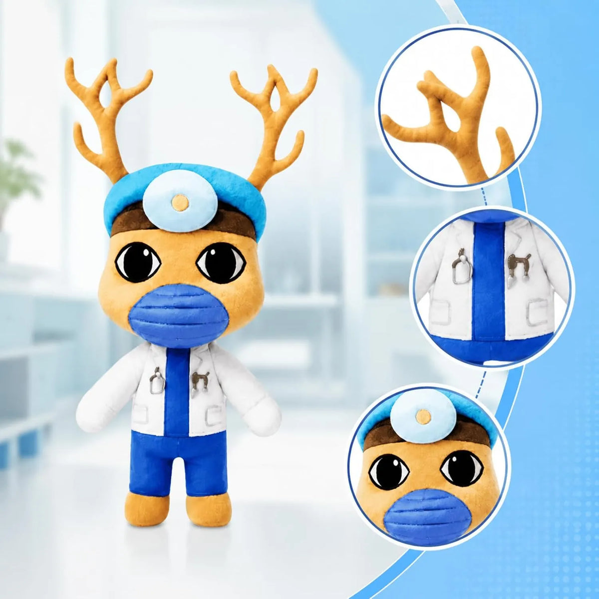Deer Plush with Cap & Coat