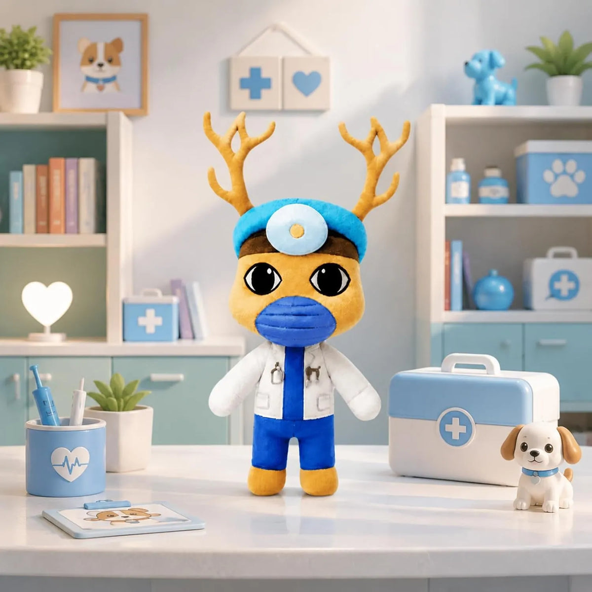 Deer Plush with Cap & Coat