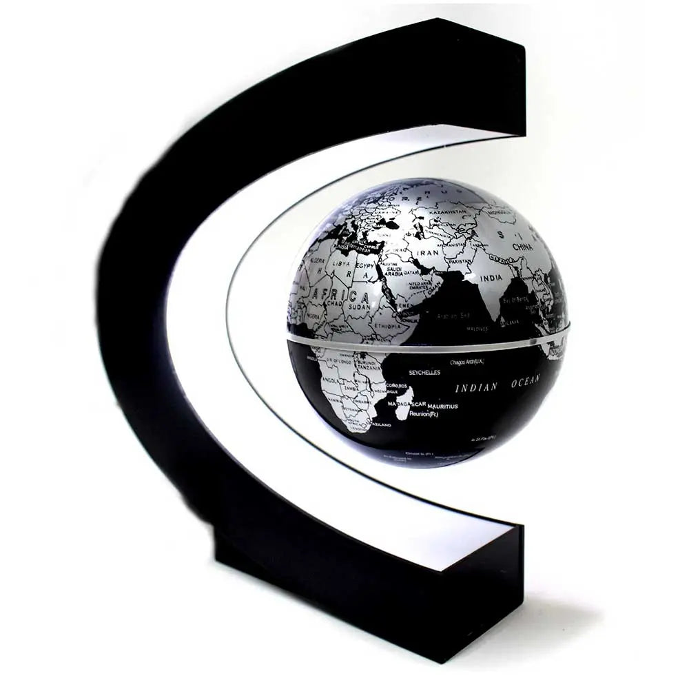 Floating Globe Desk Display