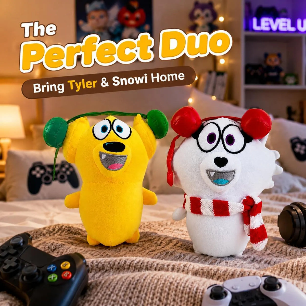 Plush Character Duo 2 Pack