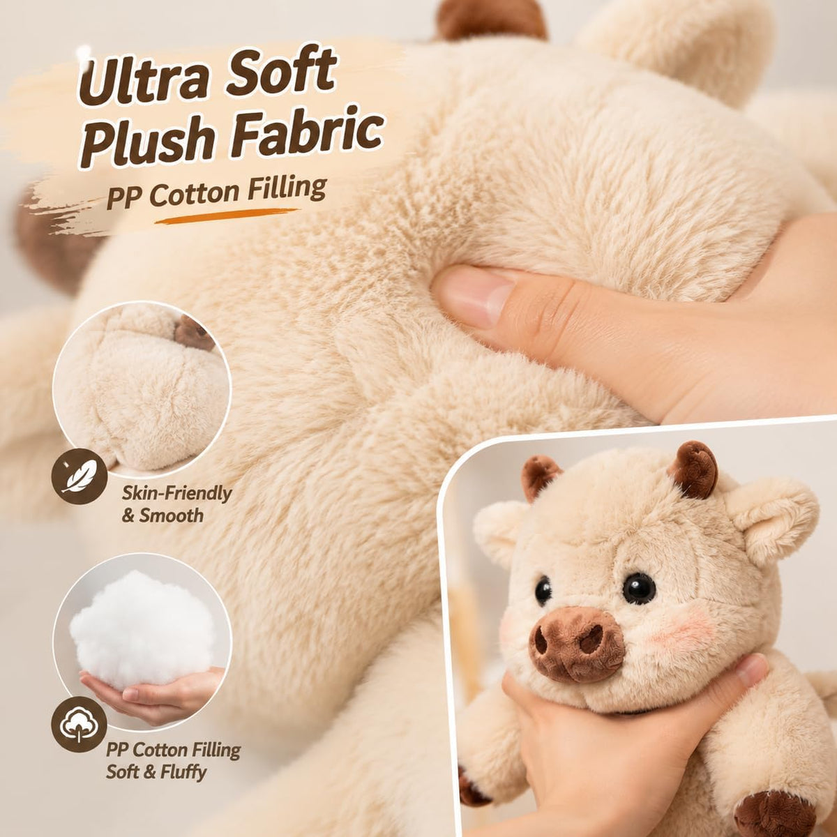 Running Cow Plush