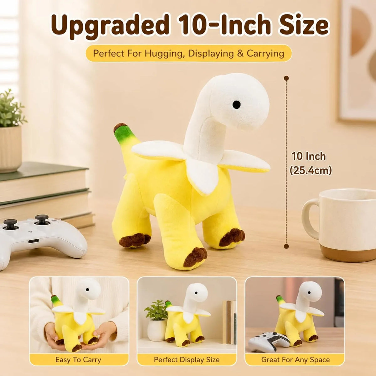 Banana Dinosaur Plush