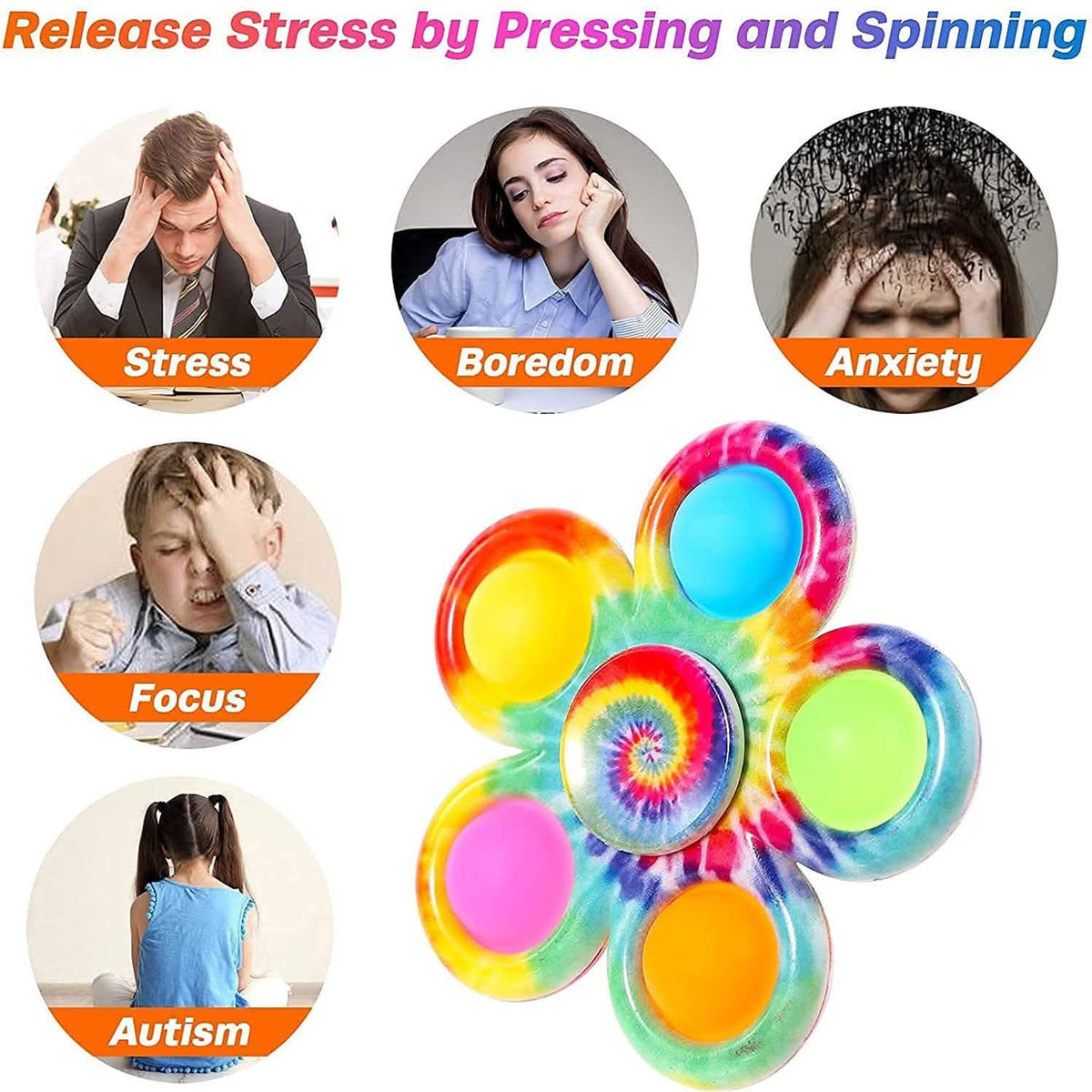 Pop Spinner Set — 4 Pack