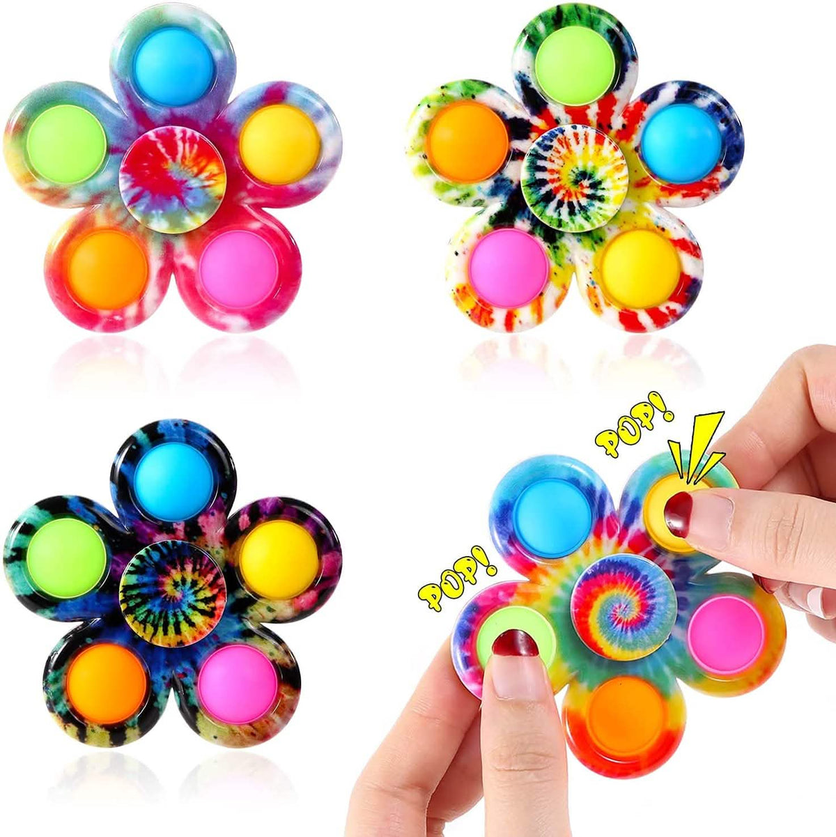 Pop Spinner Set — 4 Pack