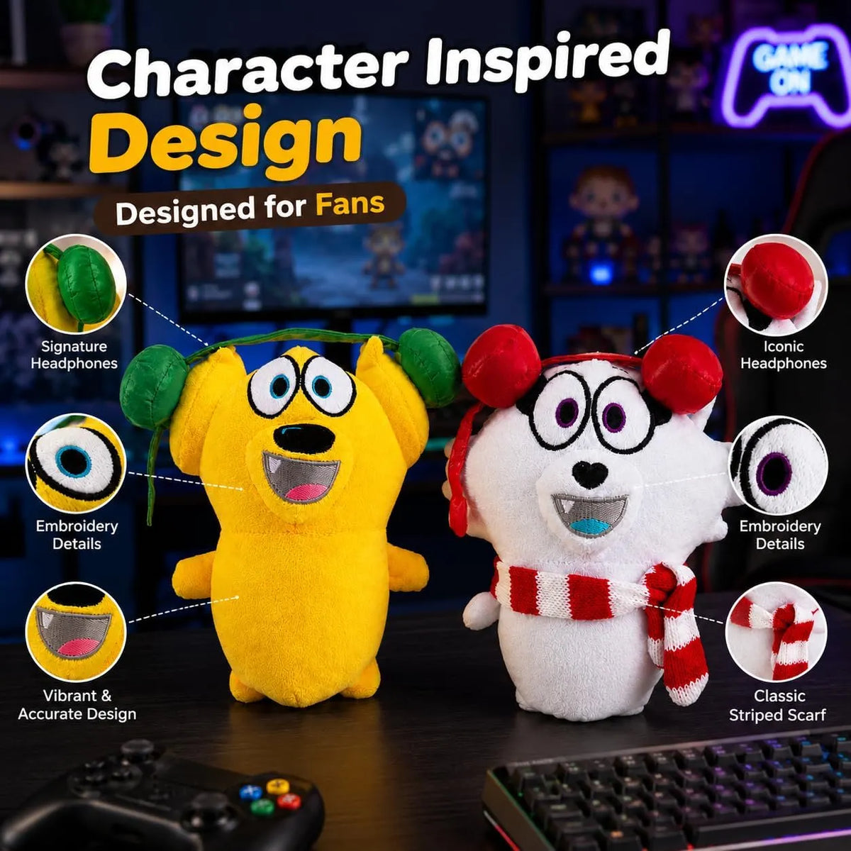 Plush Character Duo 2 Pack