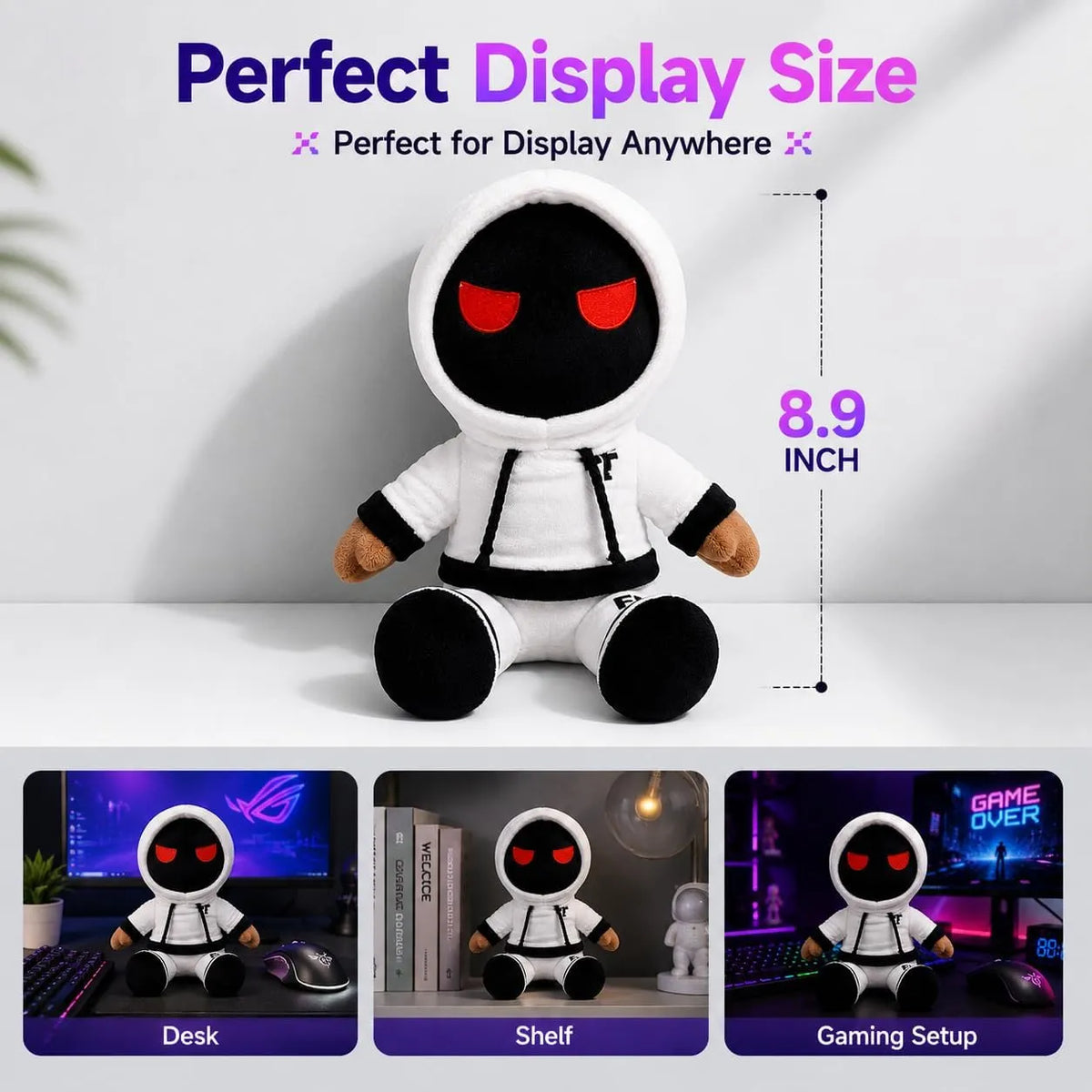 Hoodie Character Plush