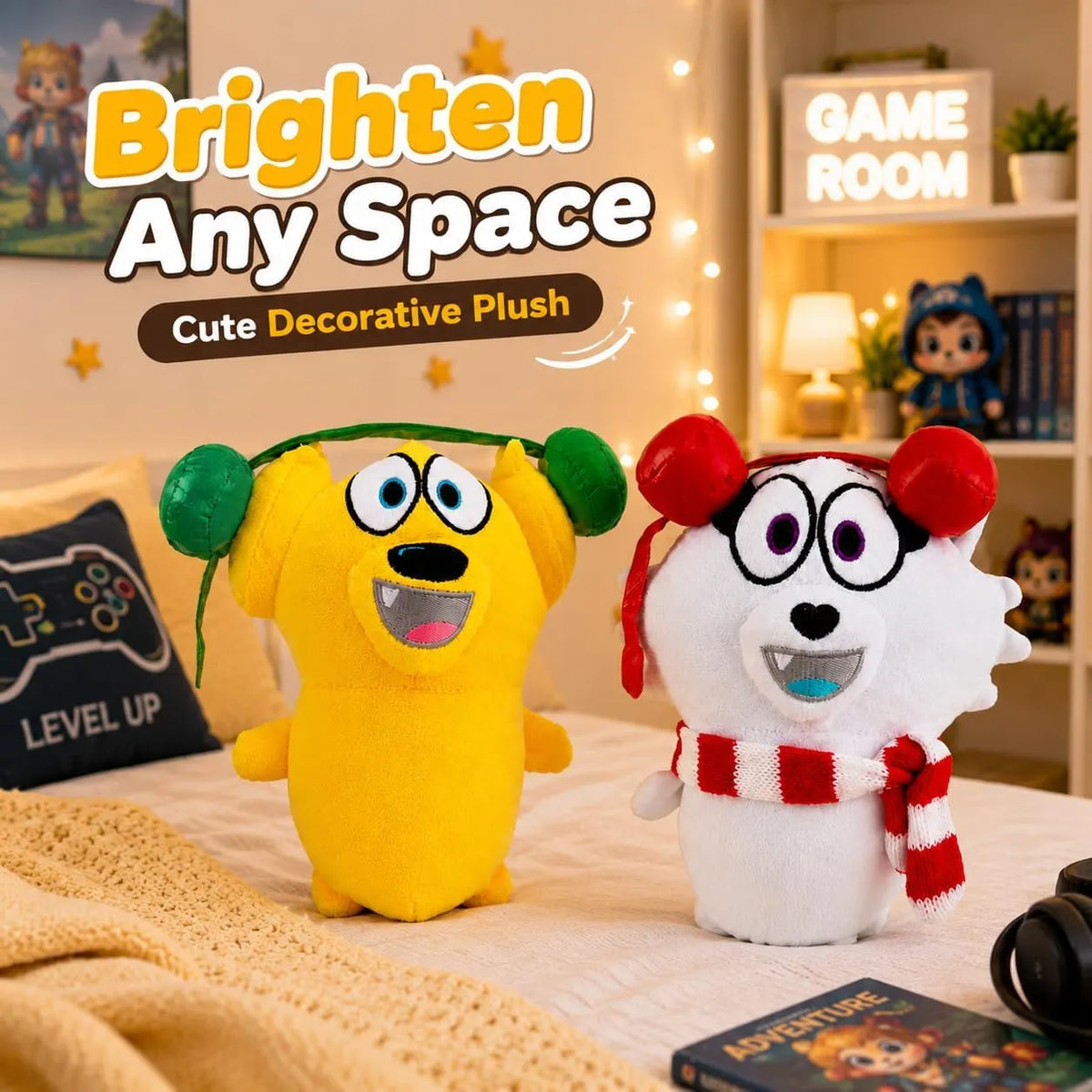 Plush Character Duo 2 Pack