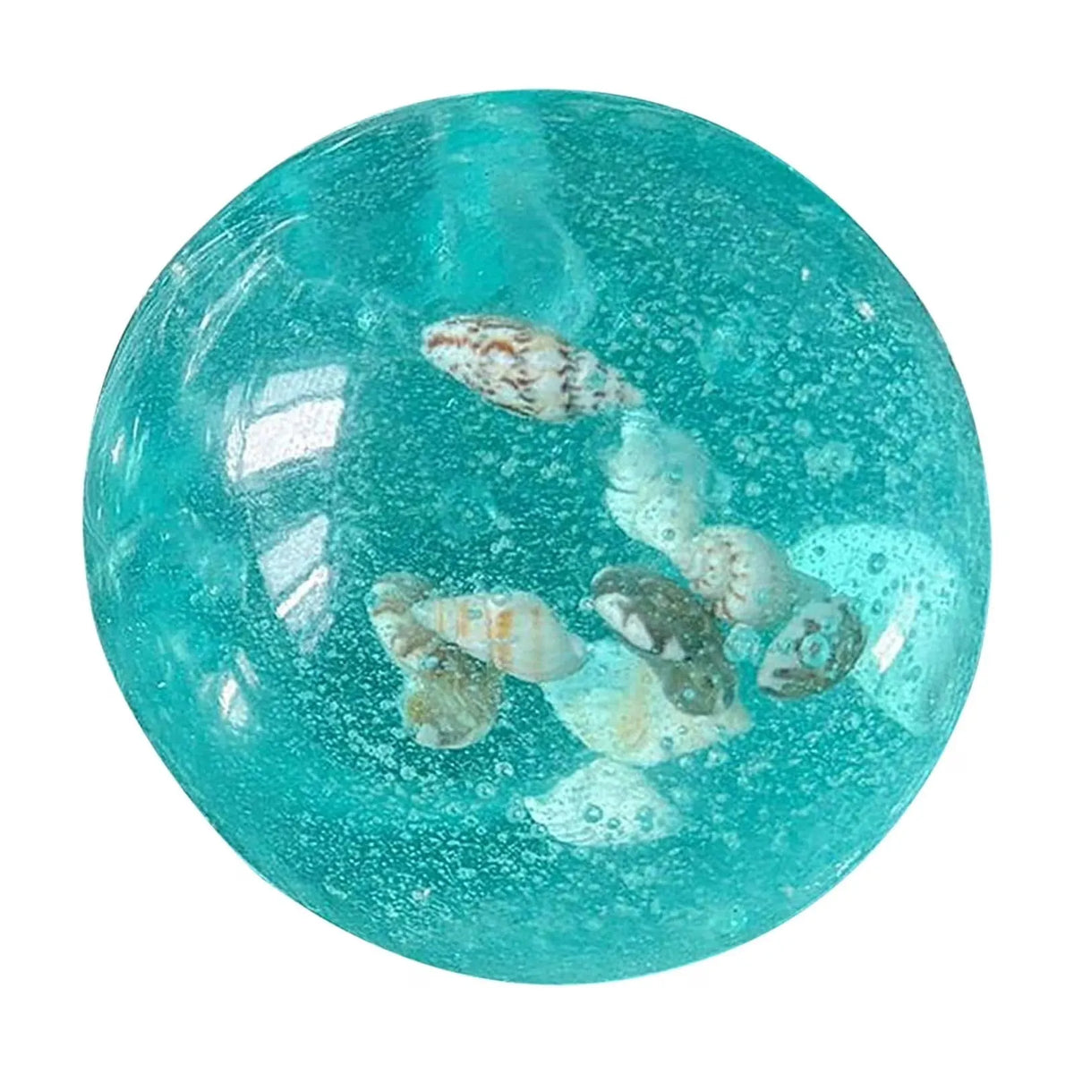 Seashell Inside Squeeze Stressball - Ice & Ball