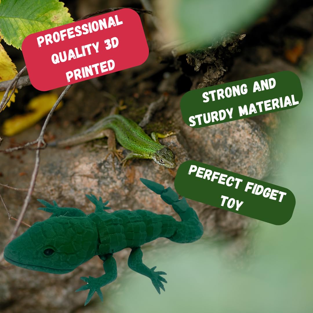 Articulated Lizard Desk Fidget