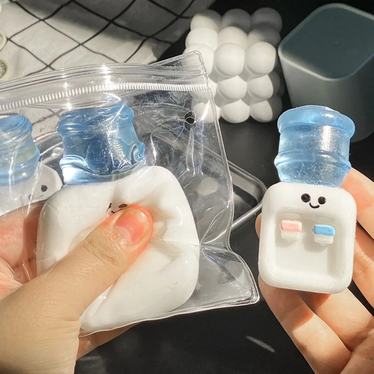 Water Dispenser Bottle Shaped Squeeze Ball Super Soft Slow Rising Foam Stress Relief Tool for Adults