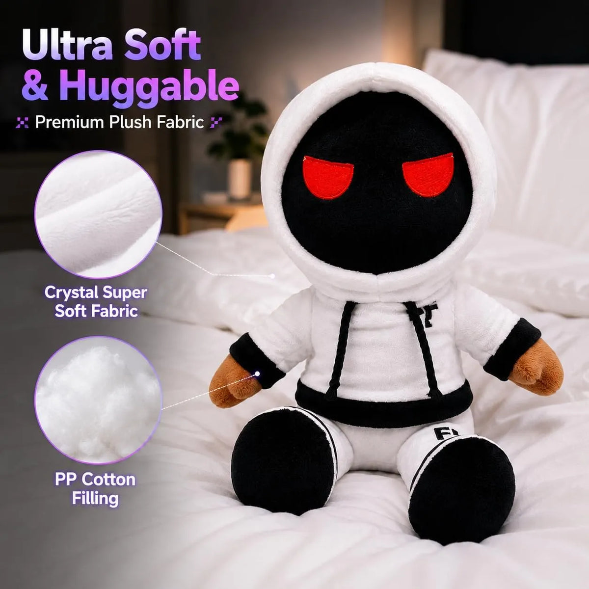 Hoodie Character Plush