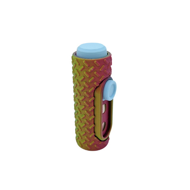 Smooth Magnetic Fidget Slider with Click Button