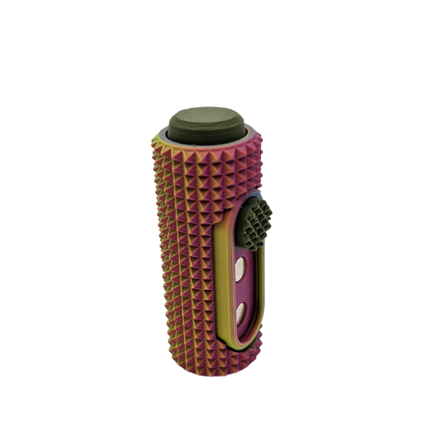 Textured Magnetic Fidget Slider with Click Button