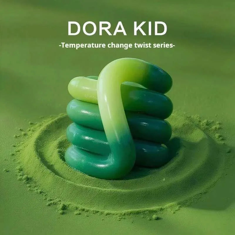 Twist & Pop Electroplated Fidget Toy - Color-Shifting Tactile Toy