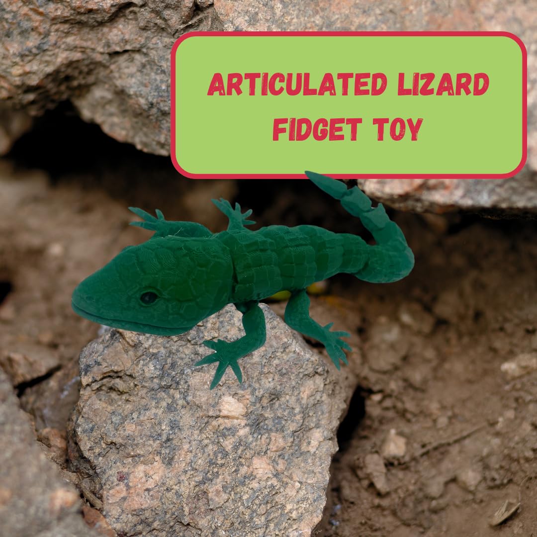 Articulated Lizard Desk Fidget
