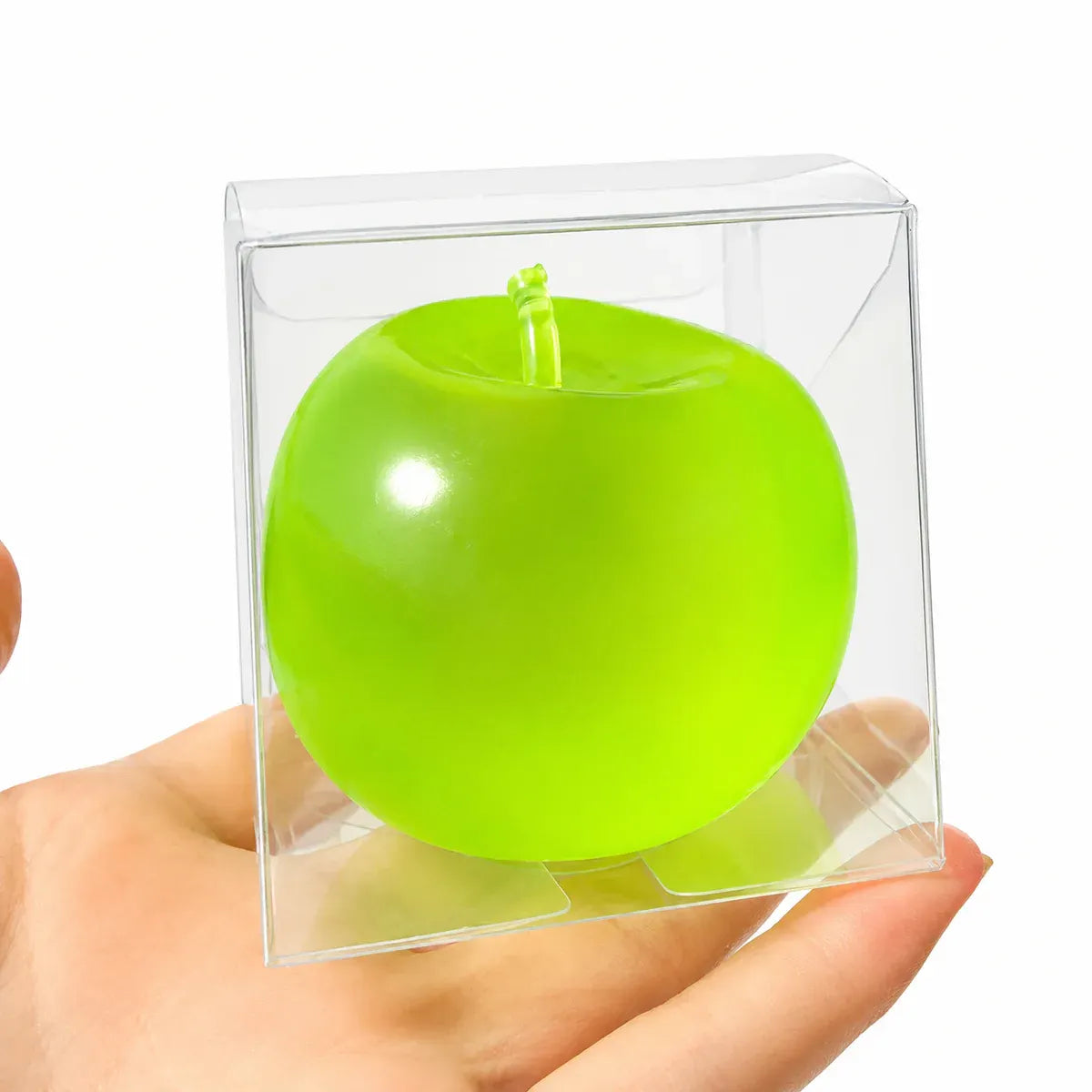 Vaseline Filled Apple Squishy - Moldable Non-Rebound Stress Relief Squeeze Stressball