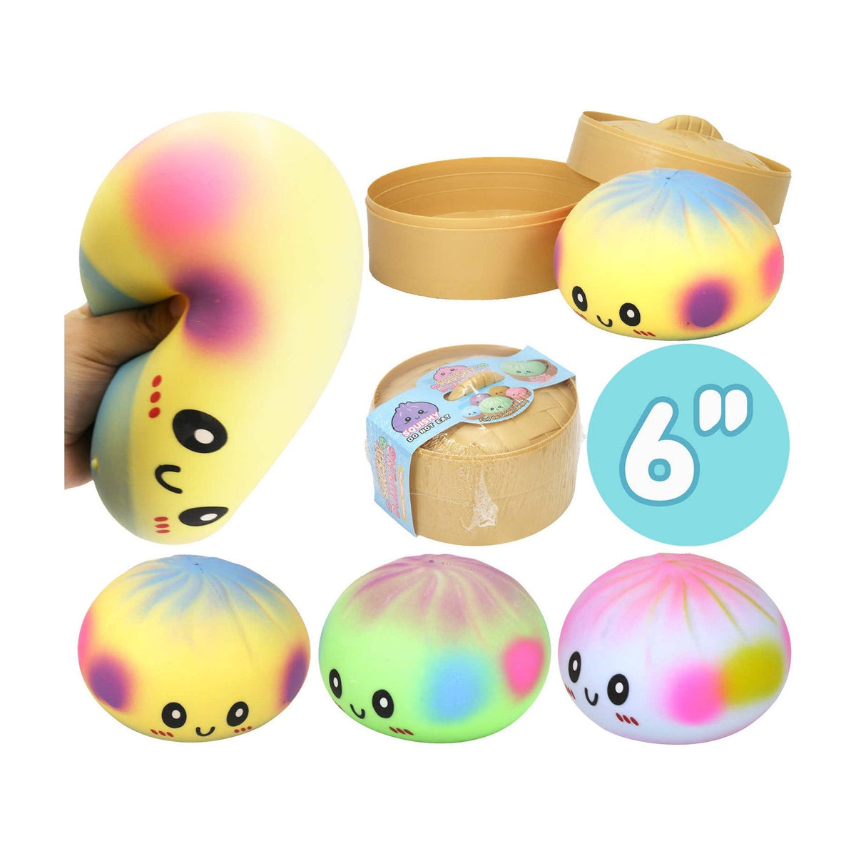 Jumbo Ombre Dumpling Squishy