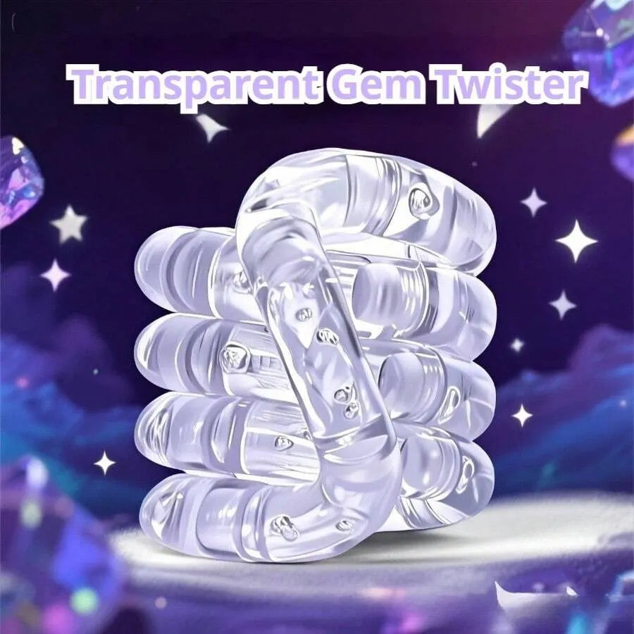 Twist & Pop Electroplated Fidget Toy - Color-Shifting Tactile Toy
