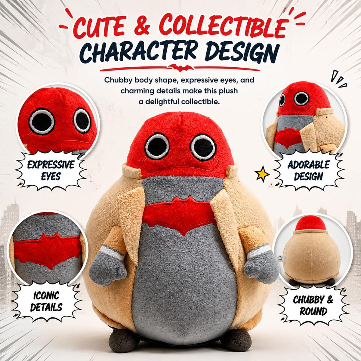 Red-Head Hero-Style Plush