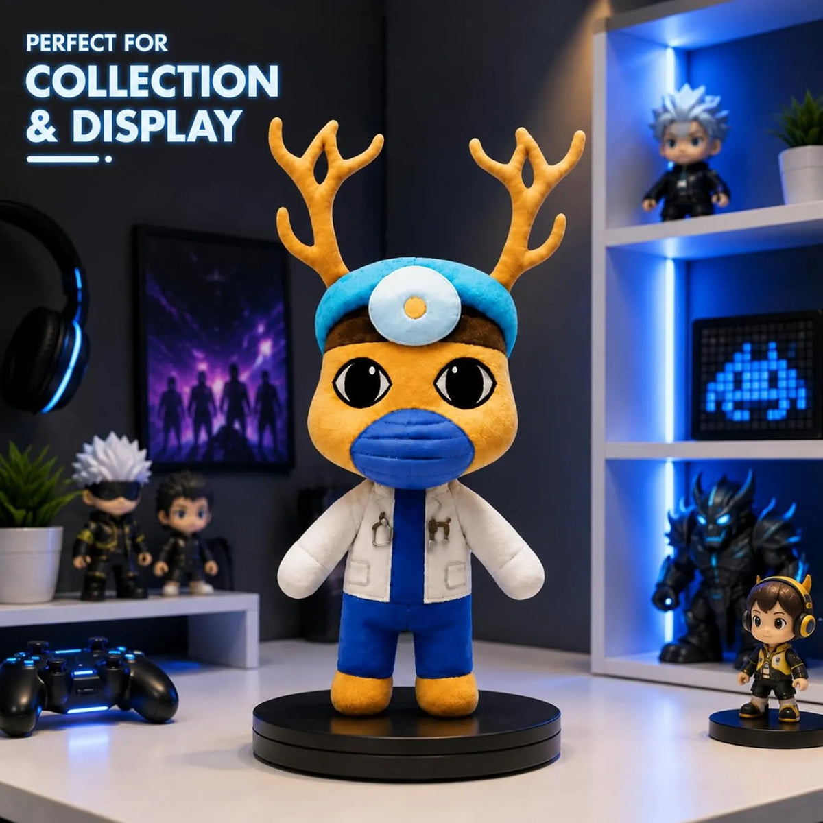 Deer Plush with Cap & Coat