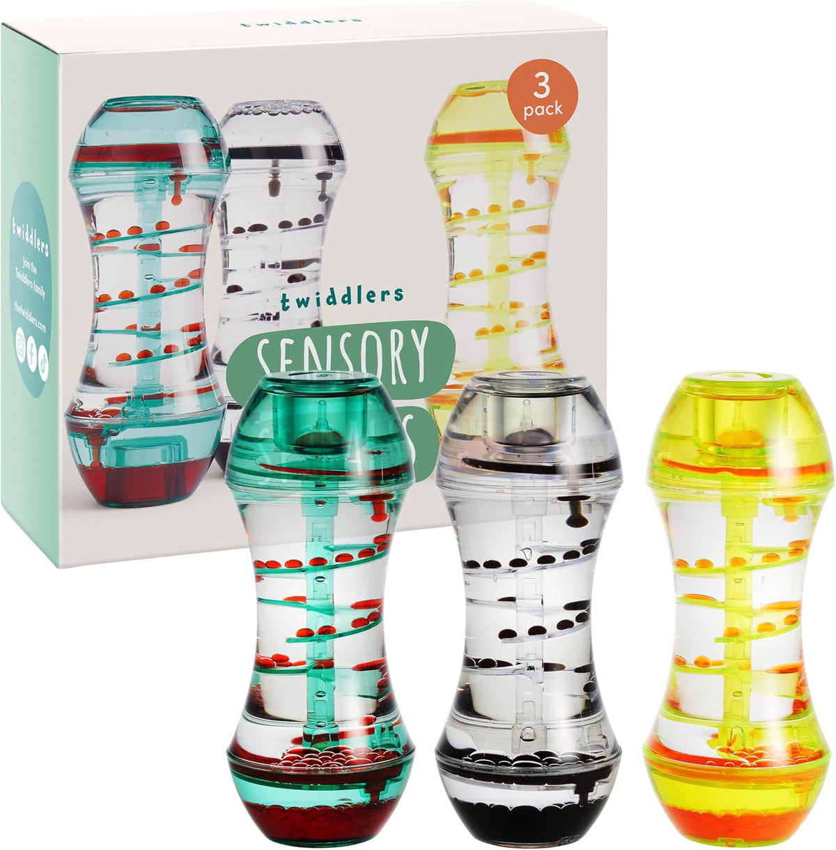 Spiral Motion Timers - 3 Pack