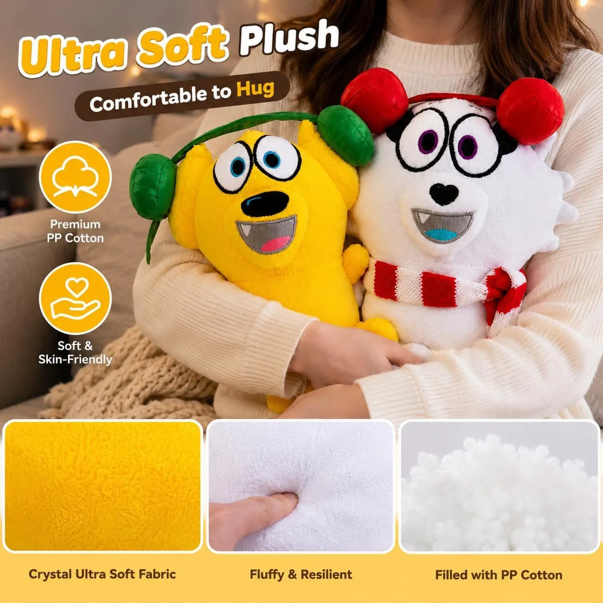 Plush Character Duo 2 Pack