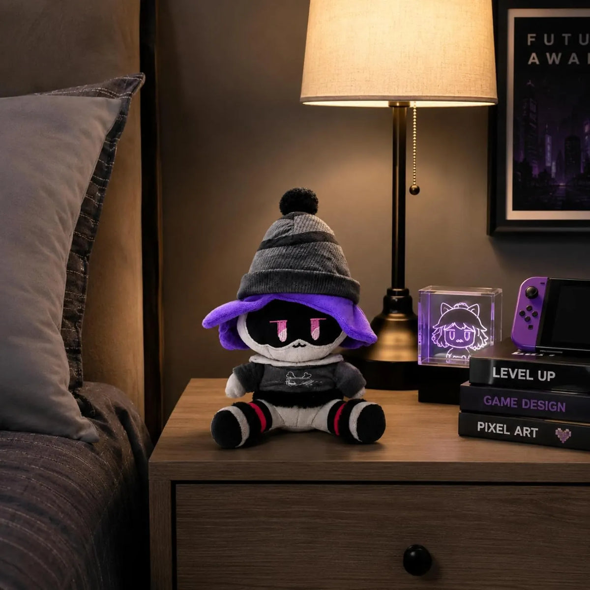 Purple Horror-Style Plush