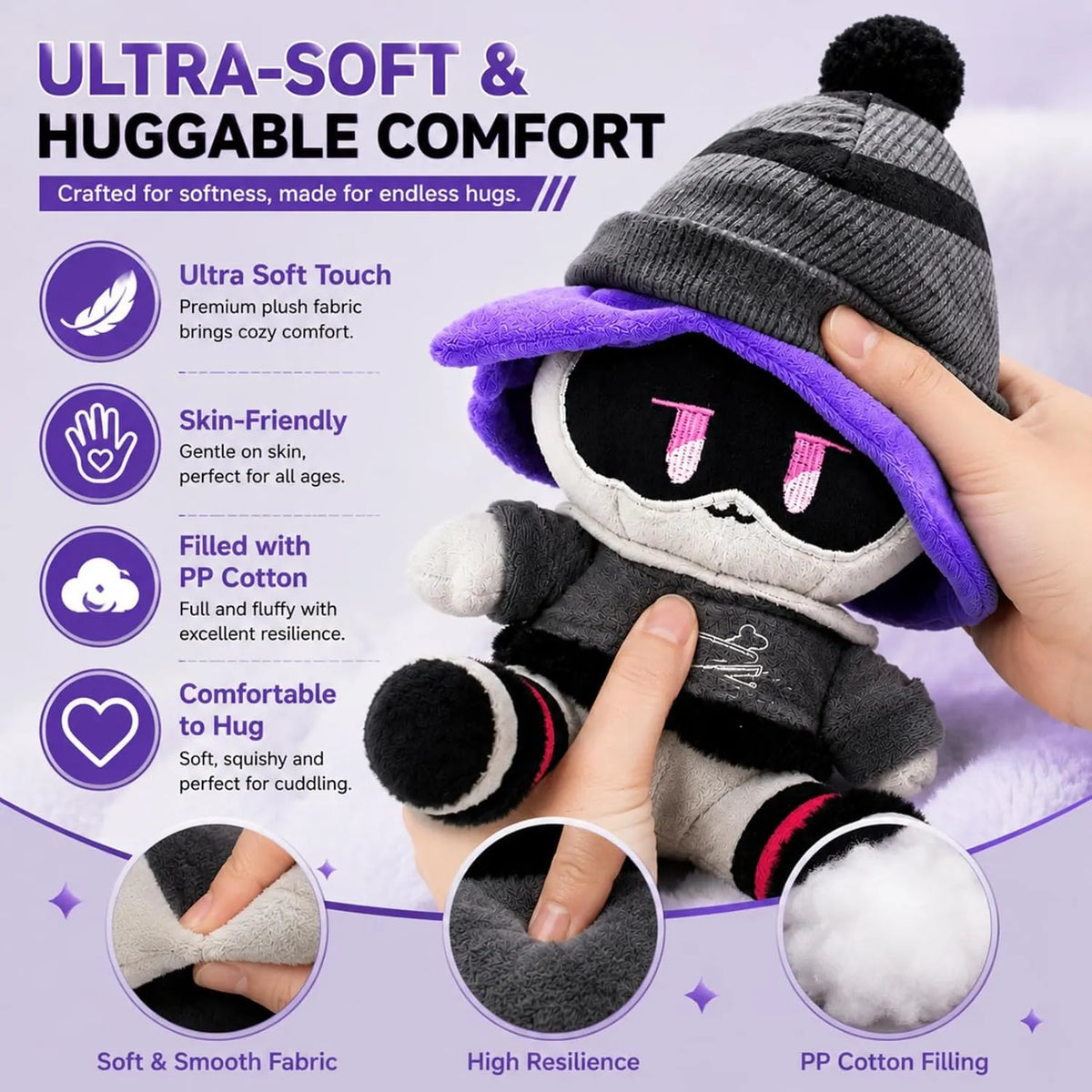 Purple Horror-Style Plush