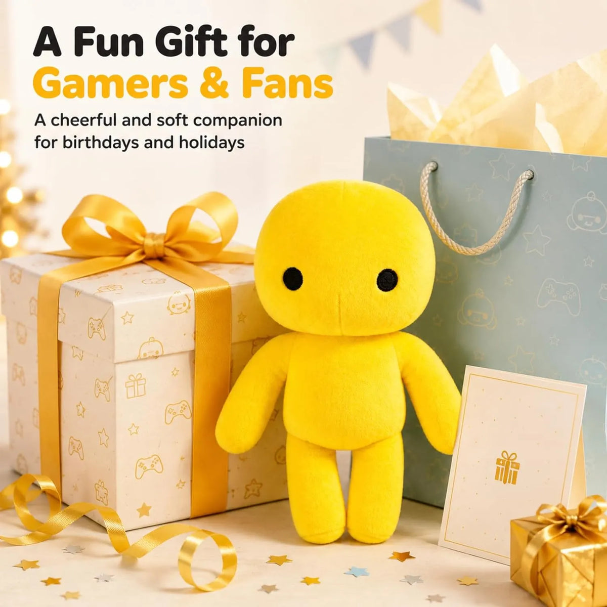 Yellow Character Plush