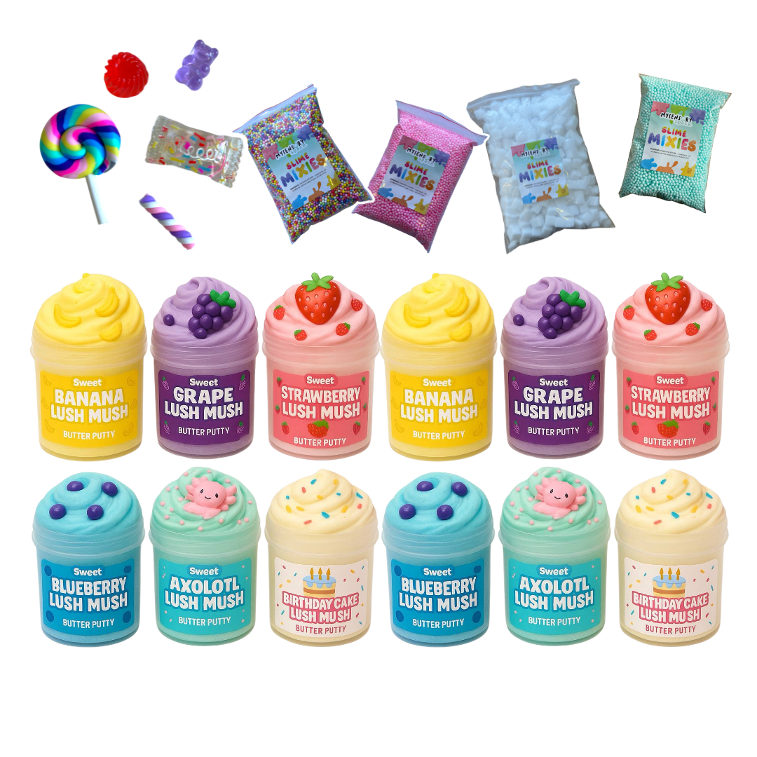 World's Largest Slime Bundle 12 Pack