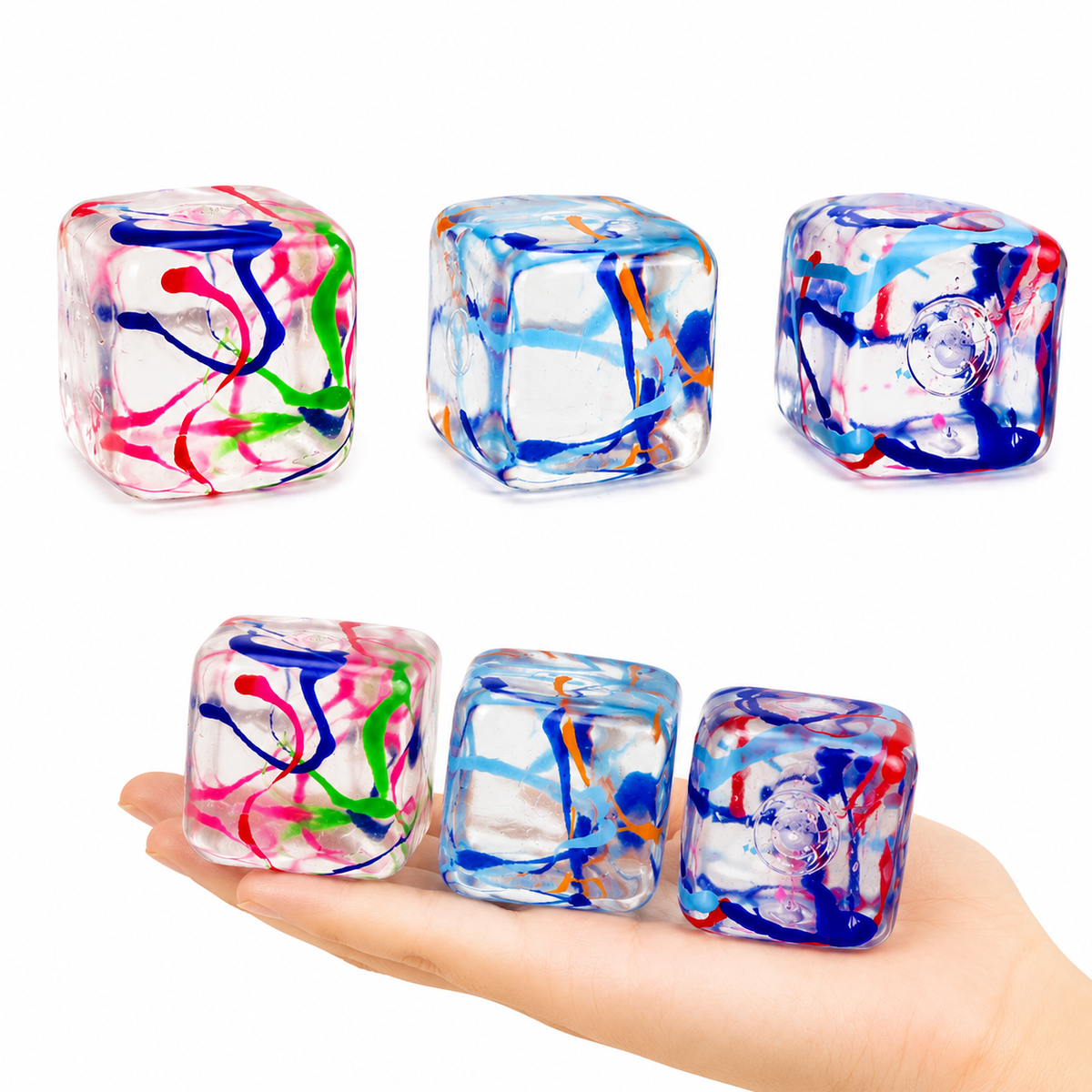 Jelly Cube Squishy Splatter