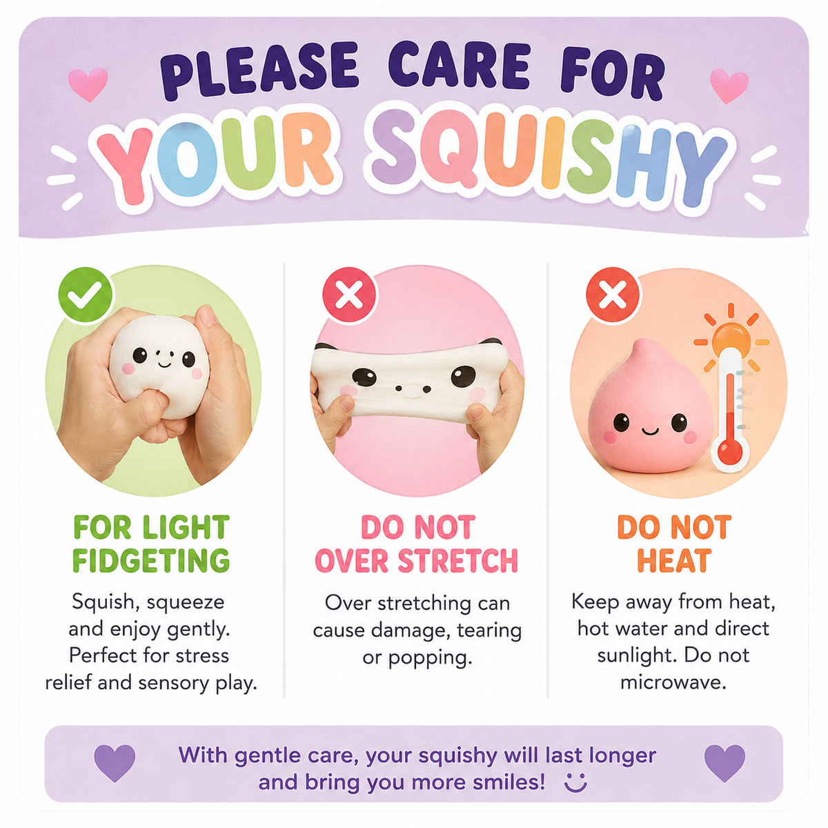 Apple Squishies 3 Pack