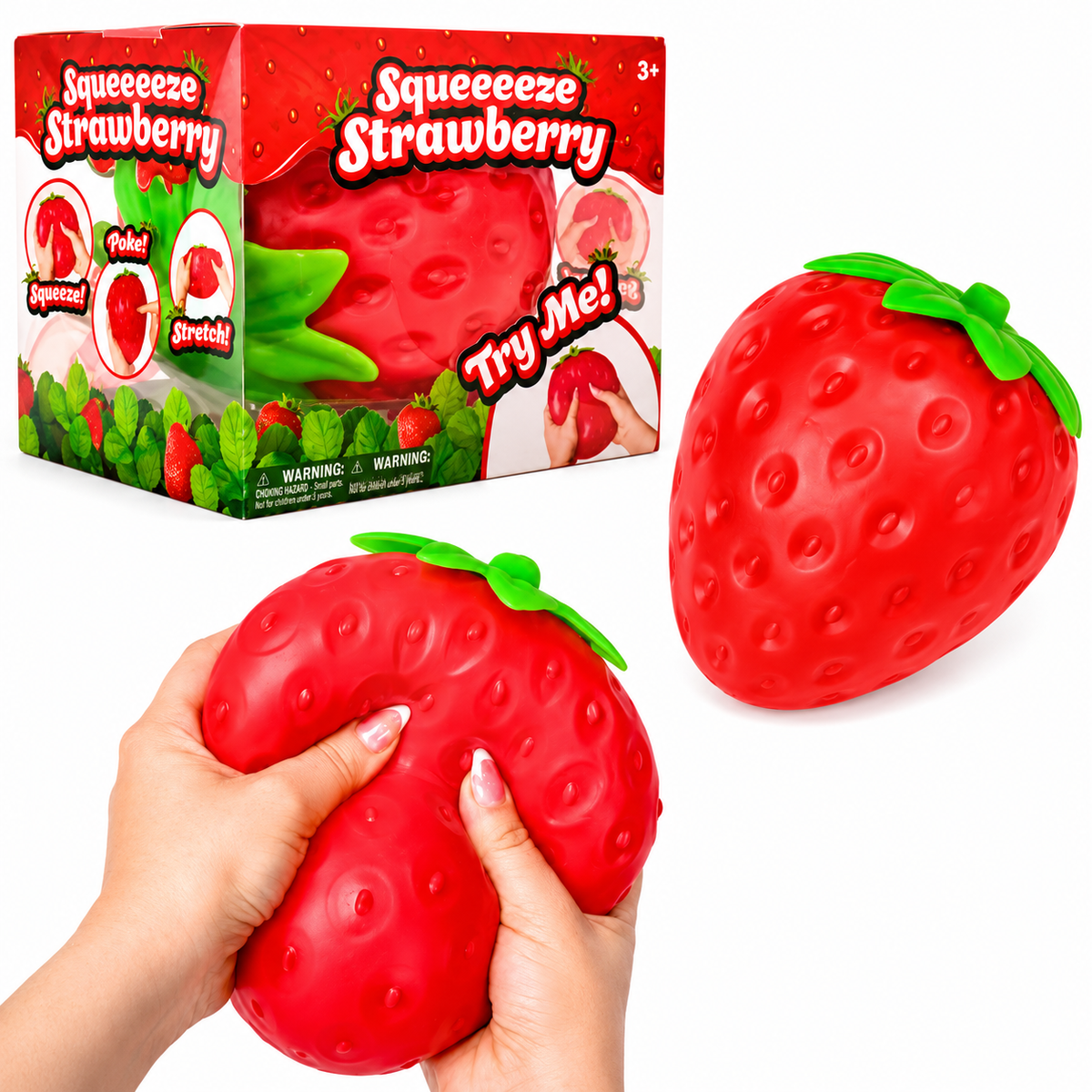Giant Strawberry Squishy