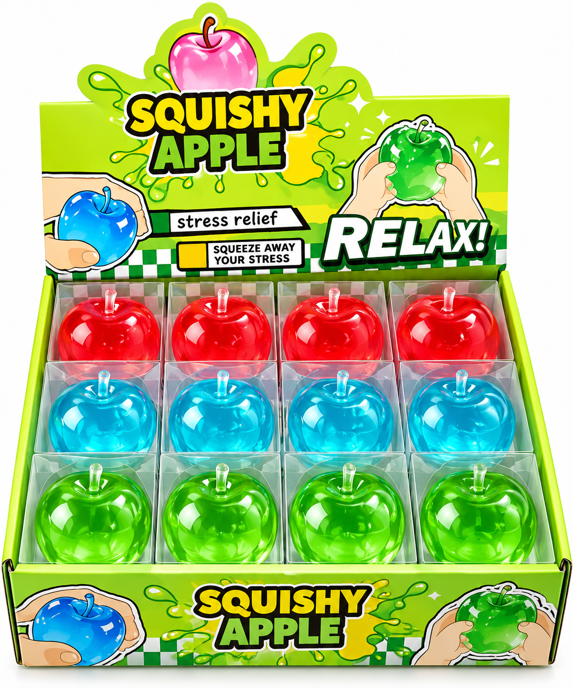 Apple Squishies 3 Pack