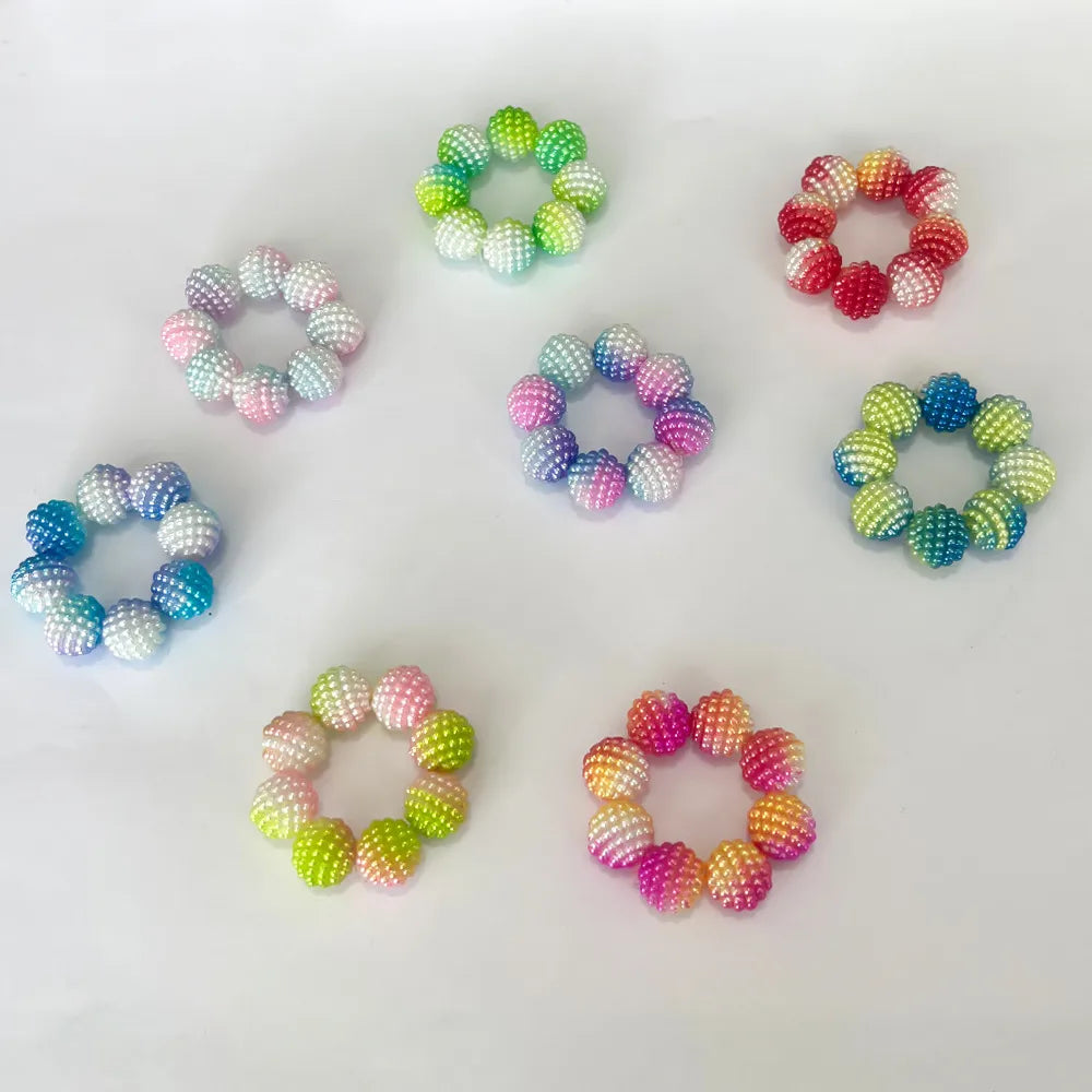 Colourful Beading Fidget Rings