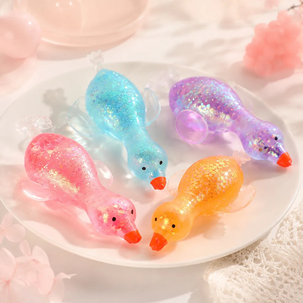 Gold Octopus Squishy Sensory